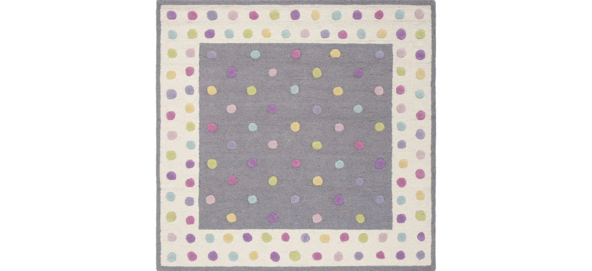 Heidi Kid's Rug in Grey/Multi by Safavieh