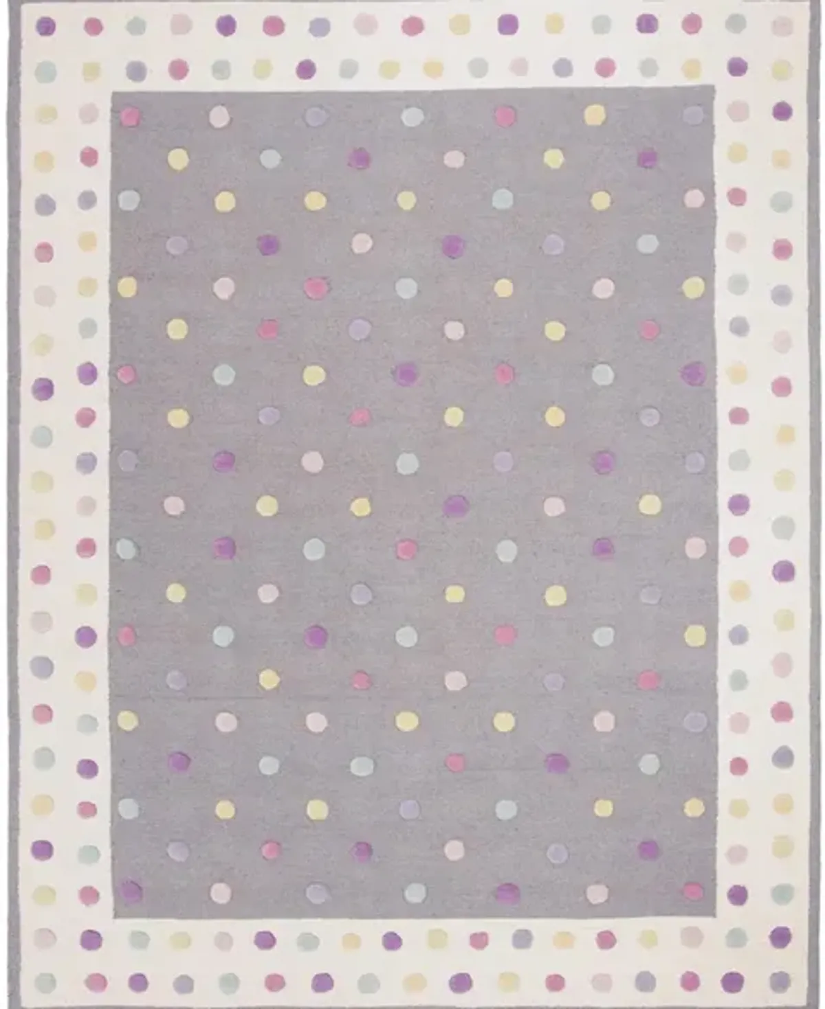 Heidi Kid's Rug in Grey/Multi by Safavieh