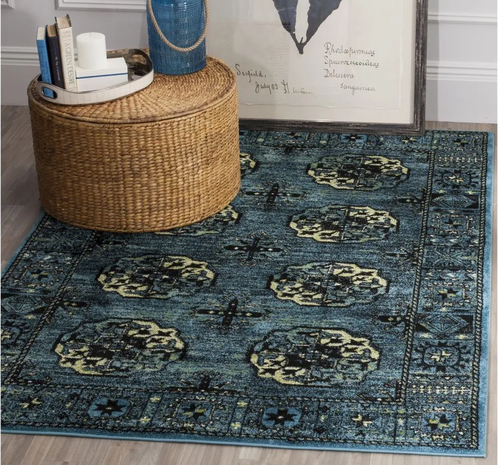 Parthian Blue Area Rug in Blue by Safavieh