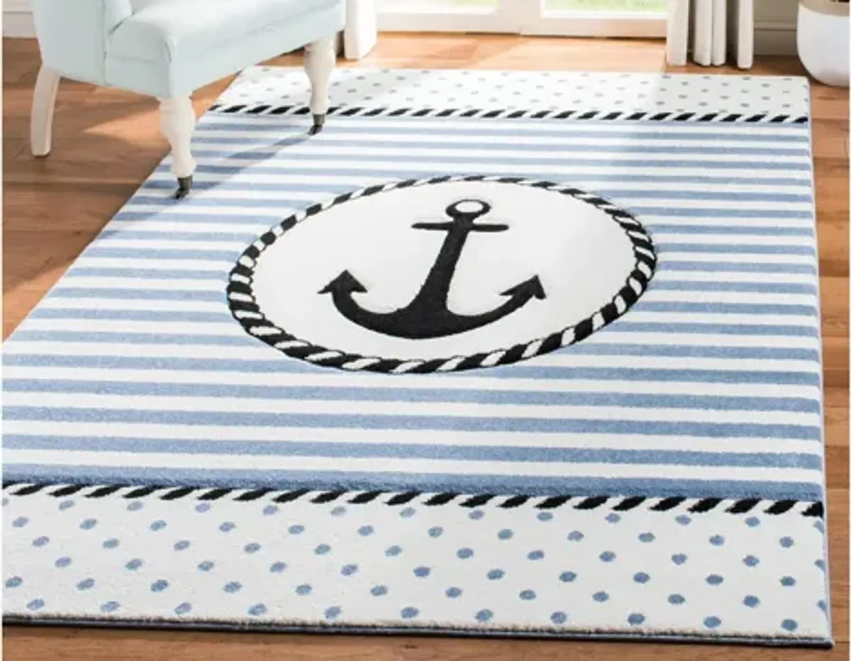 Carousel Anchor Kids Area Rug