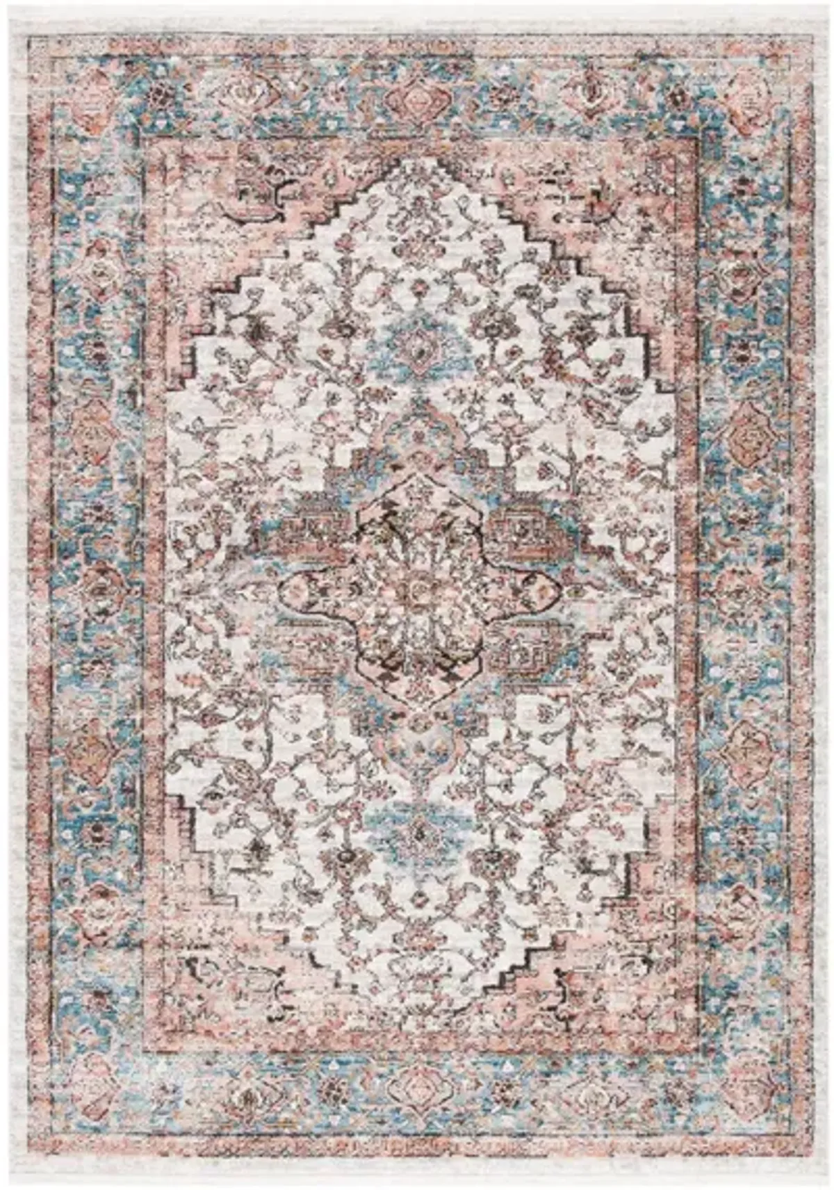 Shivan Area Rug in Gray / Blue by Safavieh