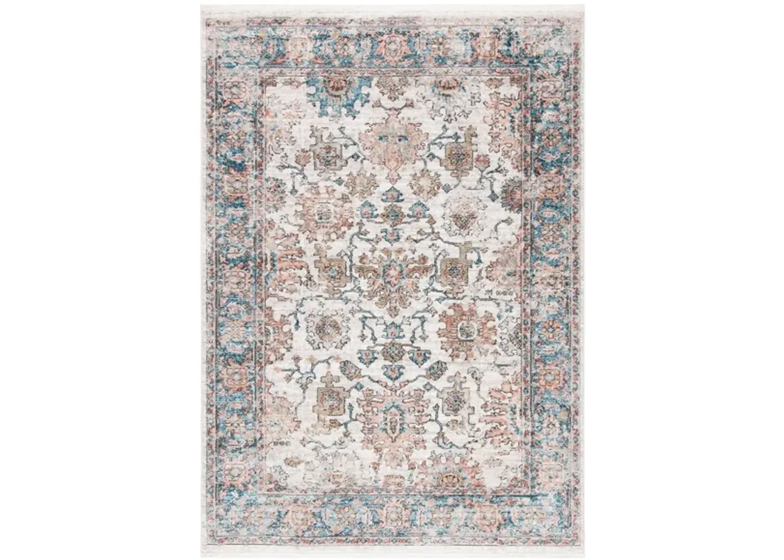 Shivan Area Rug in Gray / Blue by Safavieh