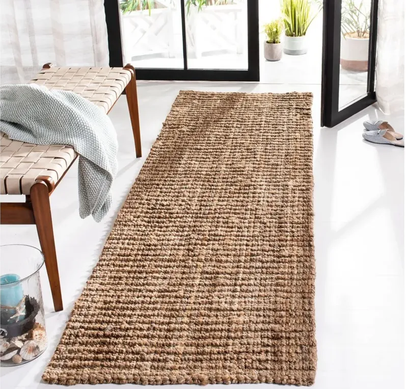 Natural Fiber Runner Rug in Natural by Safavieh