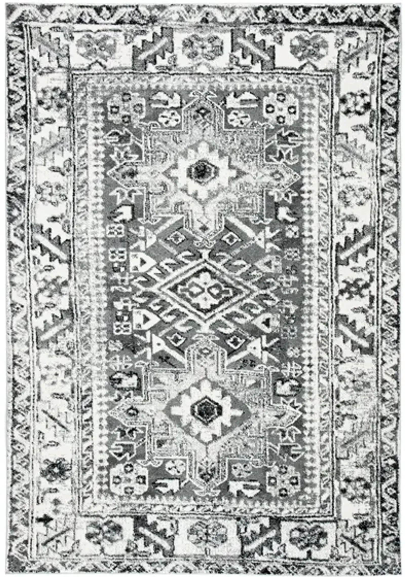 Darius Grey Area Rug