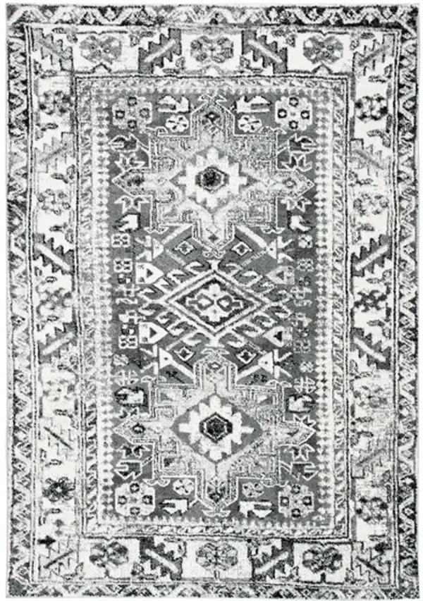 Darius Grey Area Rug