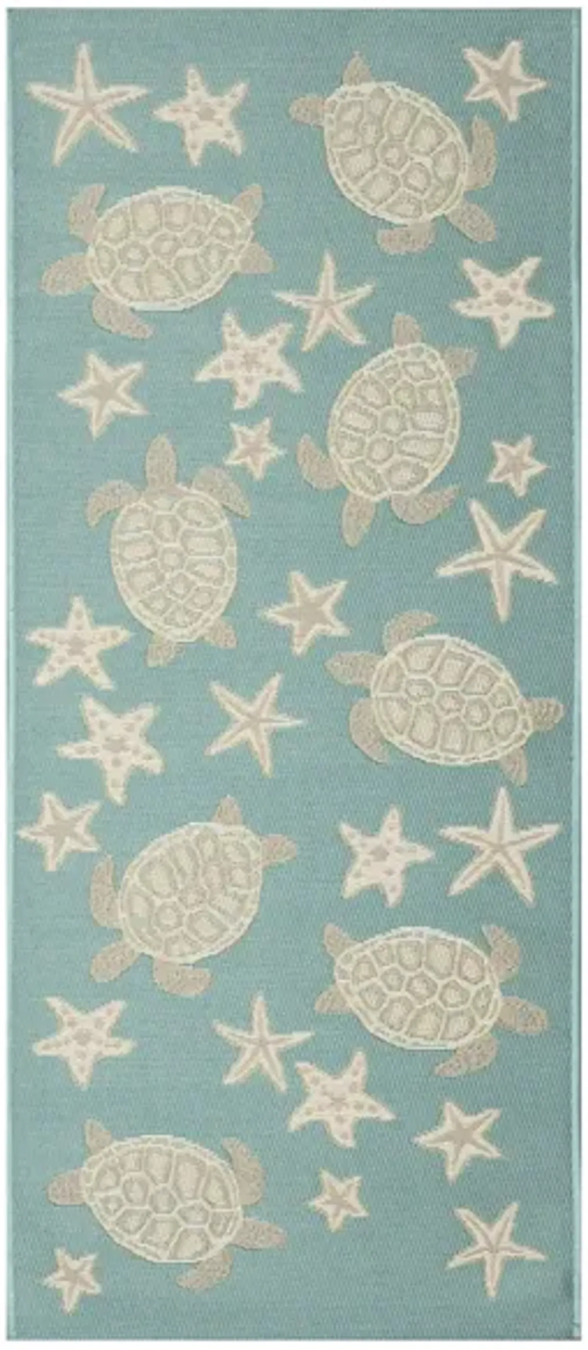 Esencia Turtle And Stars Indoor/Outdoor Mat
