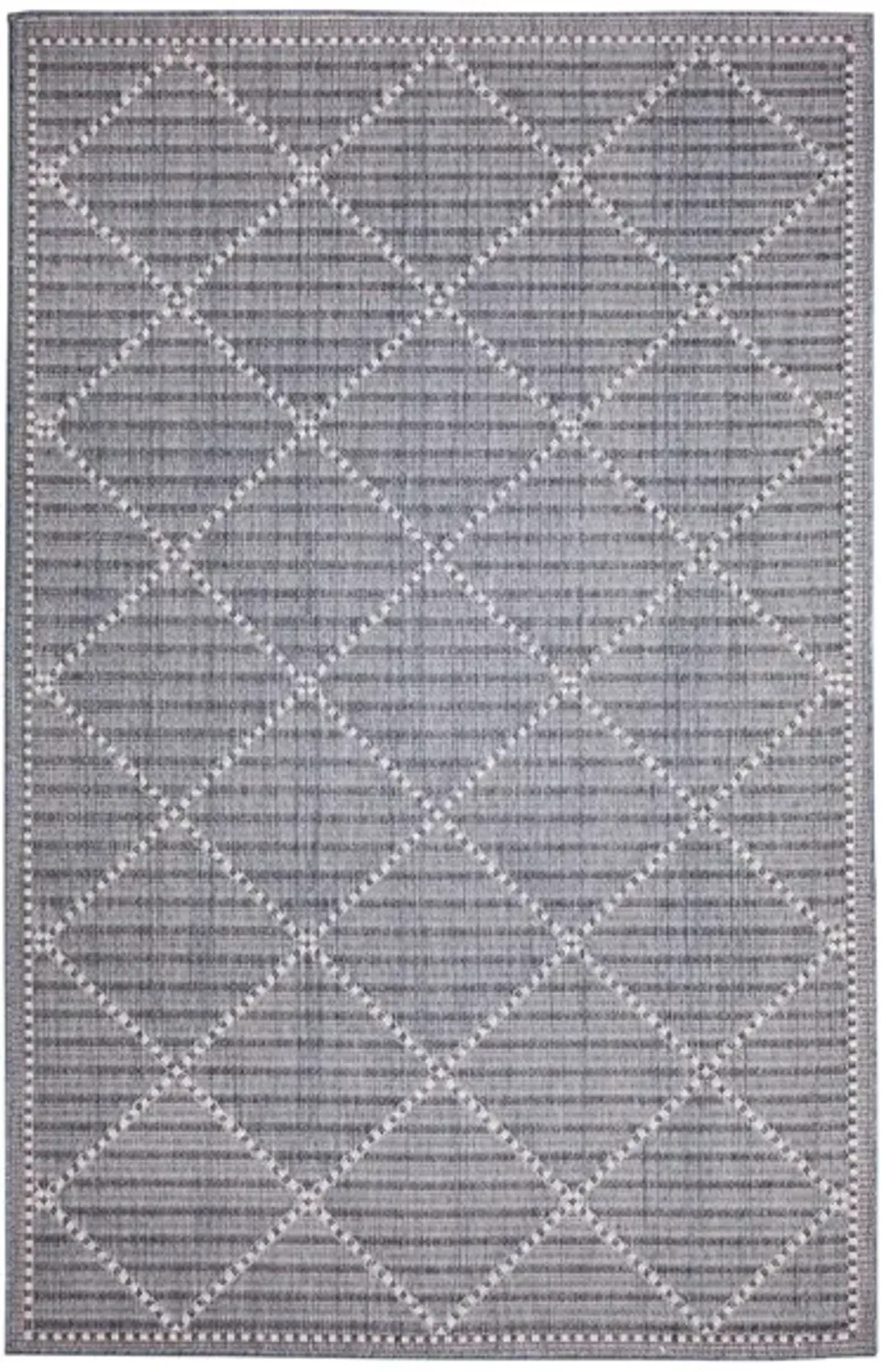 Liora Manne Malibu Checker Diamond Indoor/Outdoor Area Rug in Navy by Trans-Ocean Import Co Inc