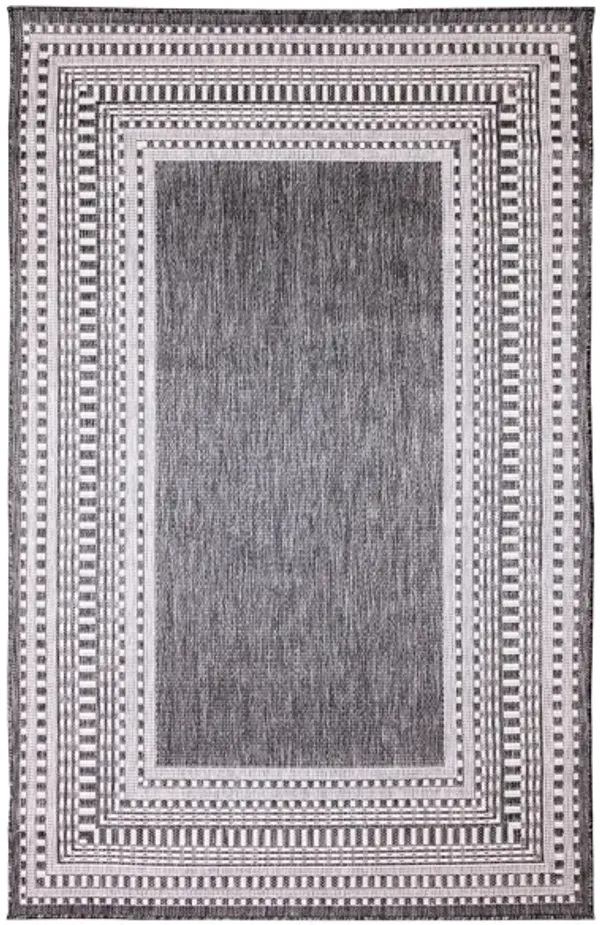 Liora Manne Malibu Etched Border Indoor/Outdoor Area Rug