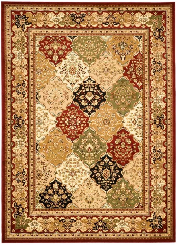 Portsmouth Area Rug in Multi / Red by Safavieh