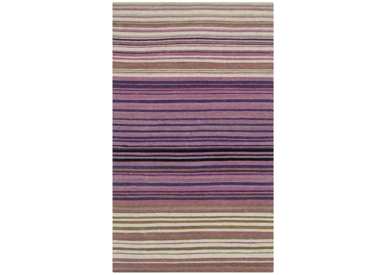 Marbella I Area Rug in White/Lilac by Safavieh