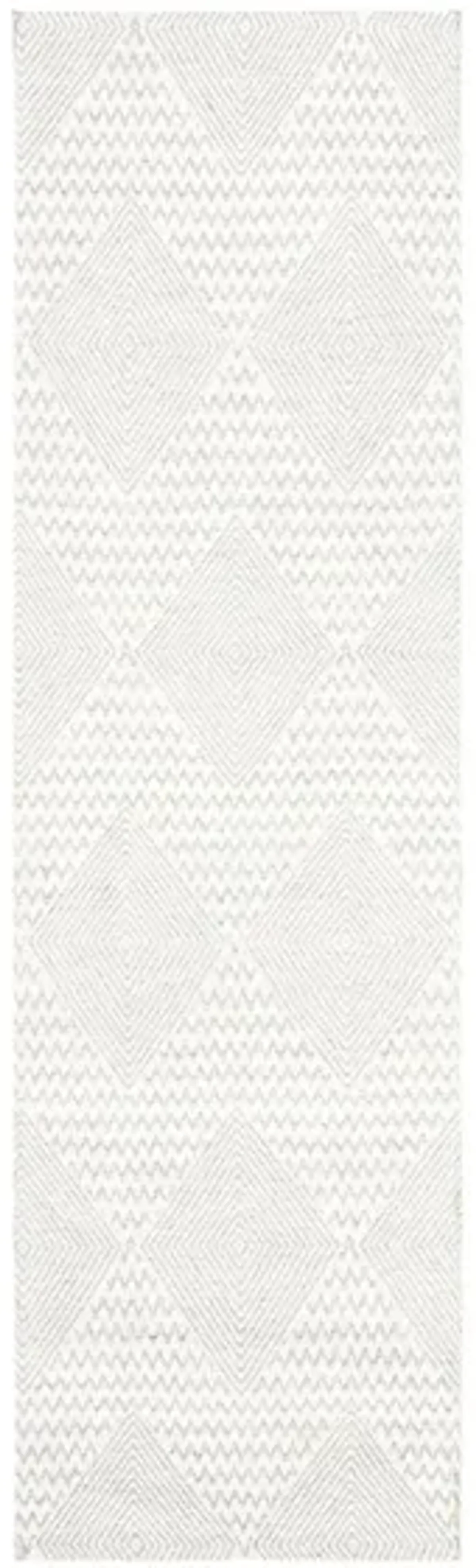 Marbella II Area Rug in Silver/Ivory by Safavieh