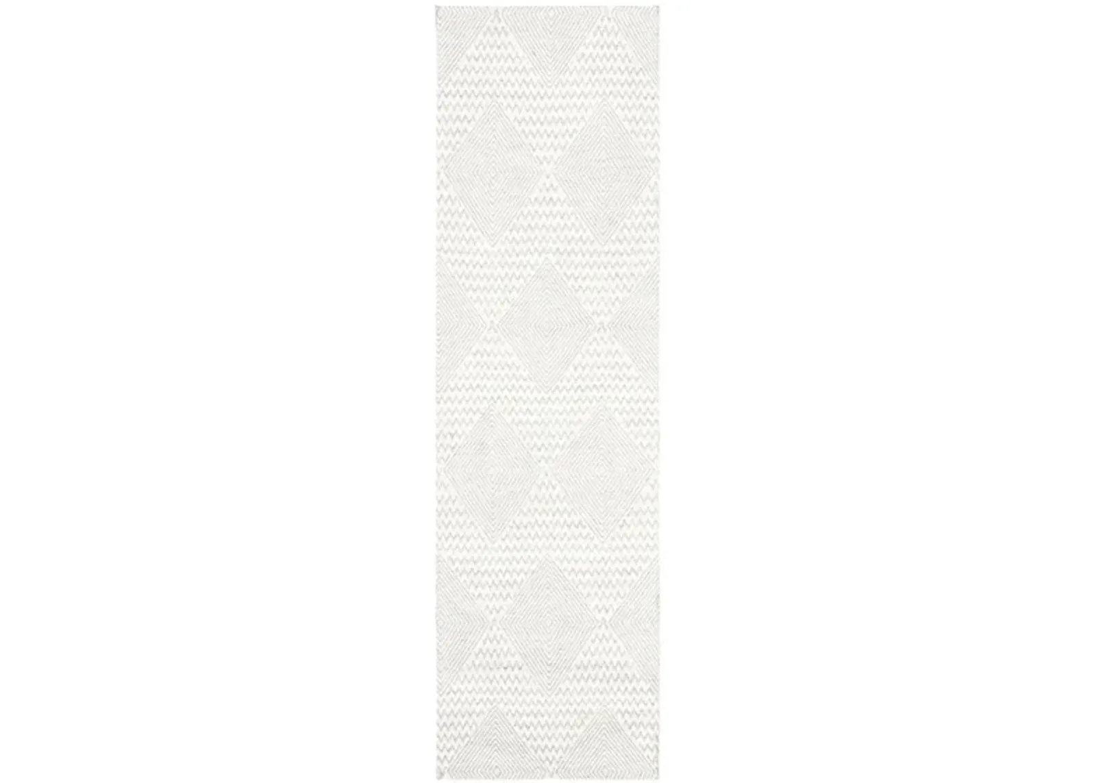 Marbella II Area Rug in Silver/Ivory by Safavieh