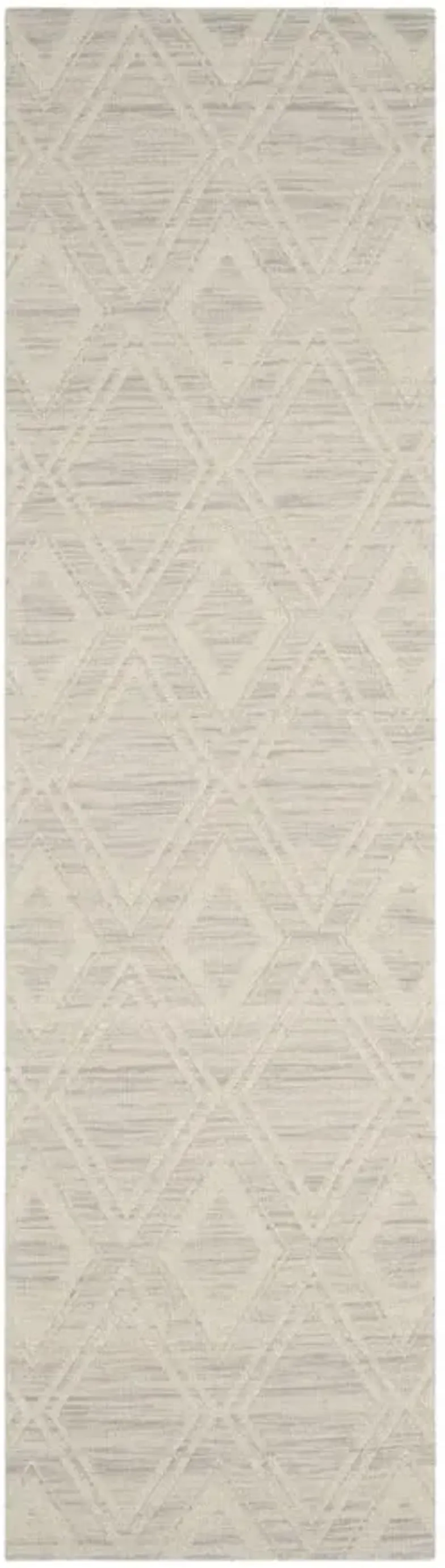 Marbella II Area Rug in Silver/Ivory by Safavieh