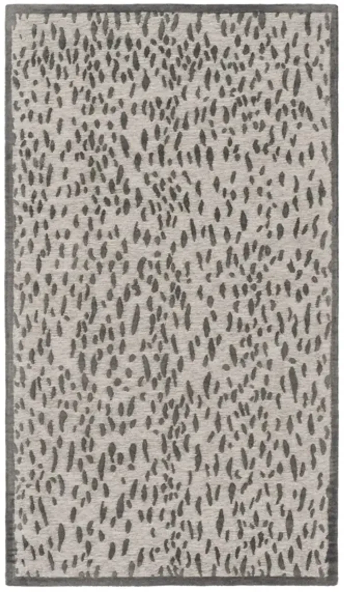 Marbella Runner Rug in Light Grey/Dark Grey by Safavieh