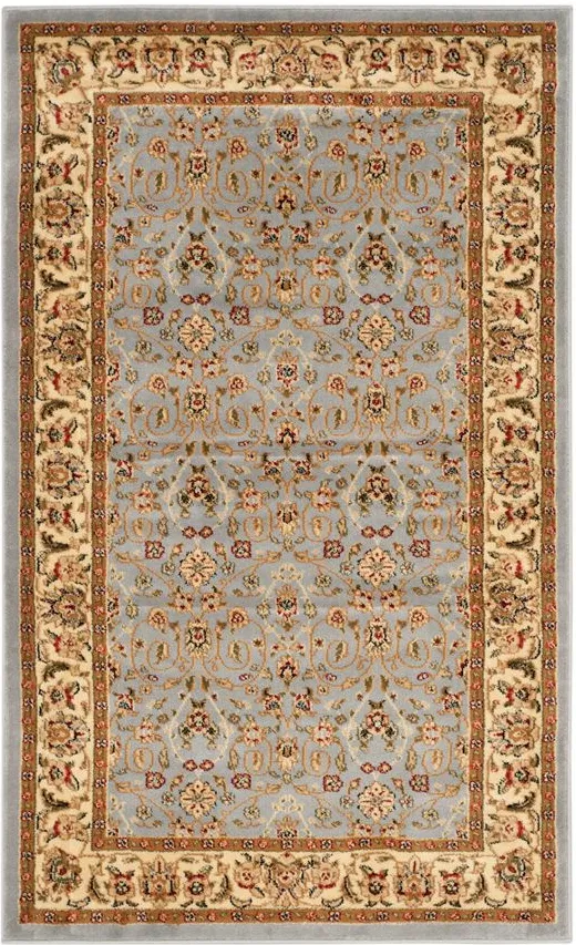 Wimbledon Area Rug in Light Blue / Ivory by Safavieh