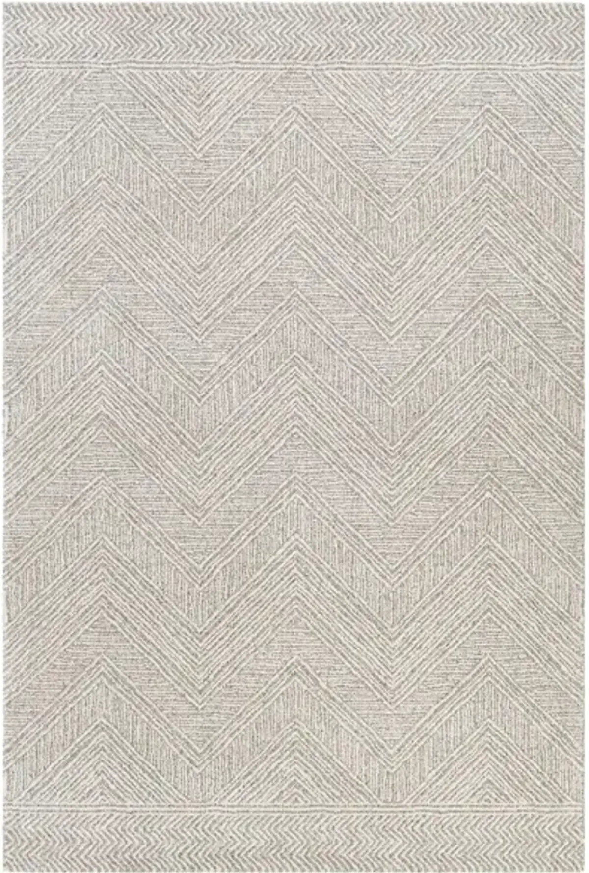 Gavic Rug in Silver Gray, Beige, Charcoal by Surya