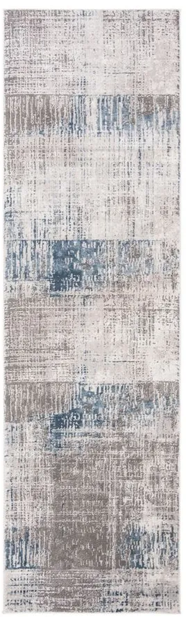 Craft Runner Rug in Gray/Blue by Safavieh