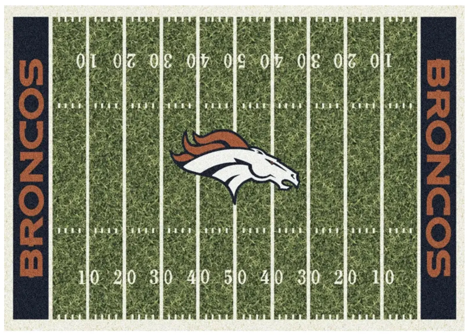 NFL Homefield Rug in Denver Broncos by Imperial International