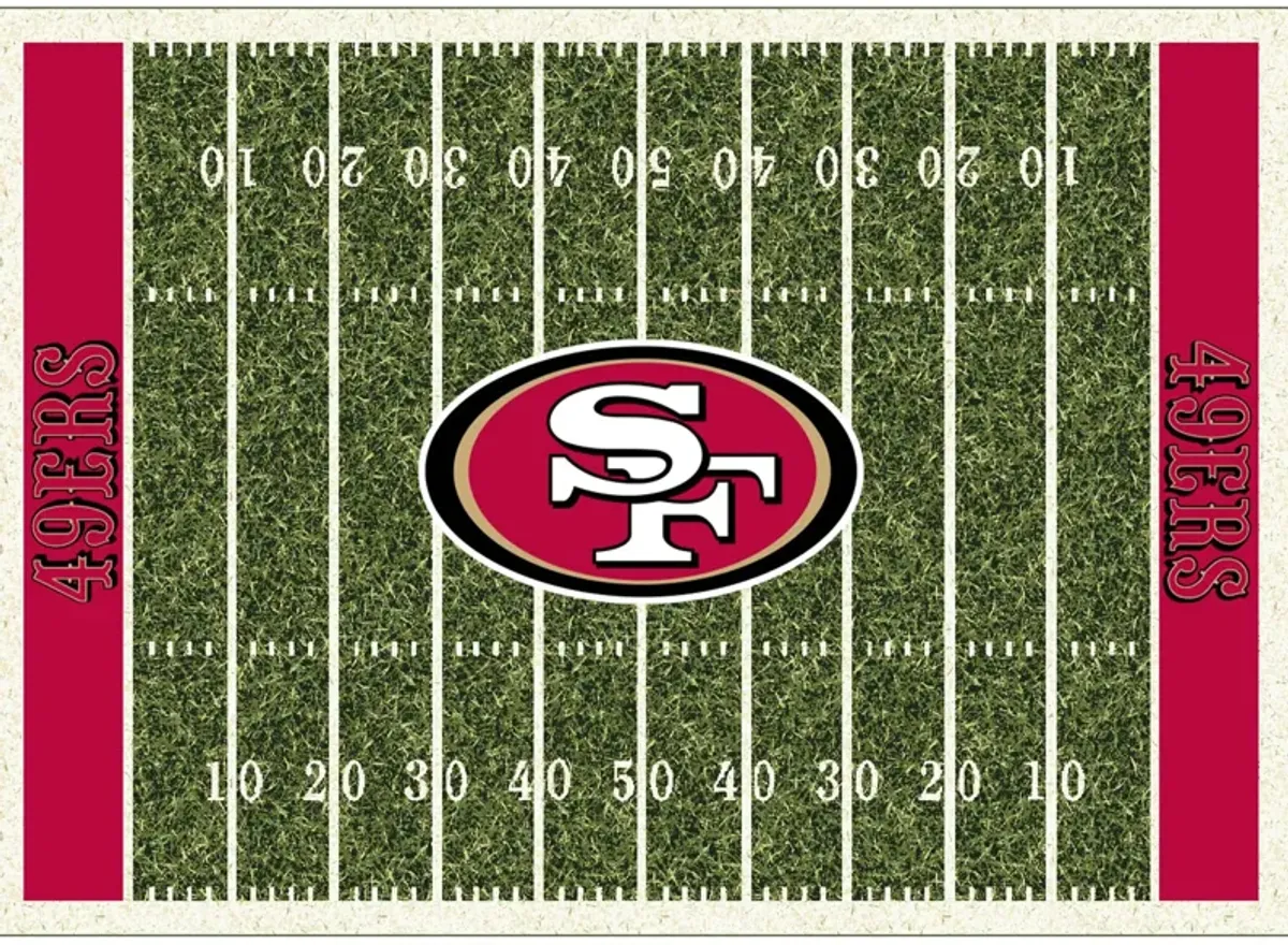 NFL Homefield Rug in San Francisco 49ers by Imperial International