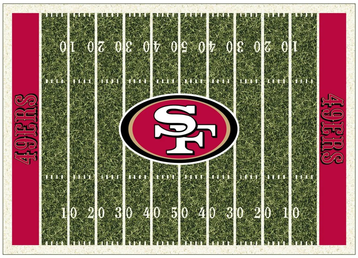 NFL Homefield Rug in San Francisco 49ers by Imperial International