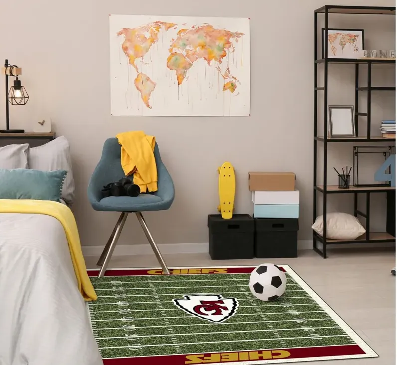 NFL Homefield Rug in Kansas City Cheifs by Imperial International