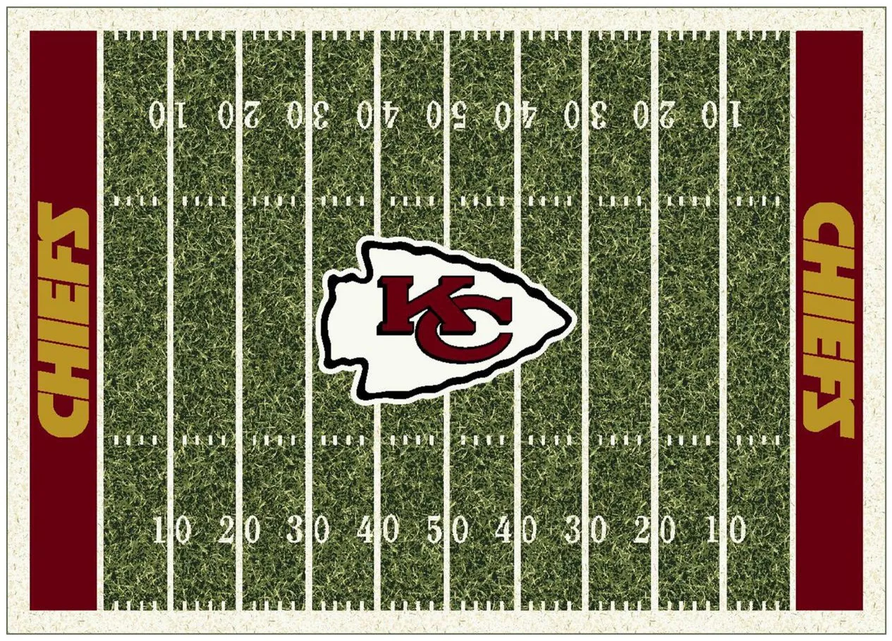 NFL Homefield Rug in Kansas City Cheifs by Imperial International