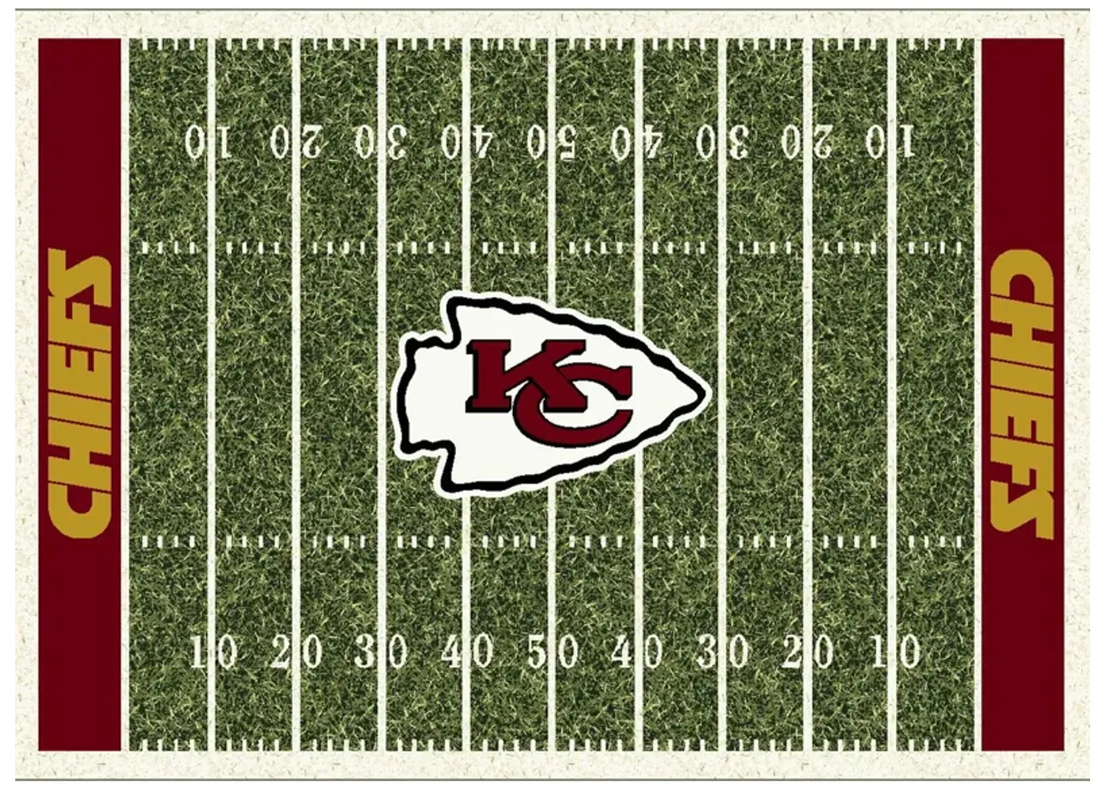 NFL Homefield Rug in Kansas City Cheifs by Imperial International