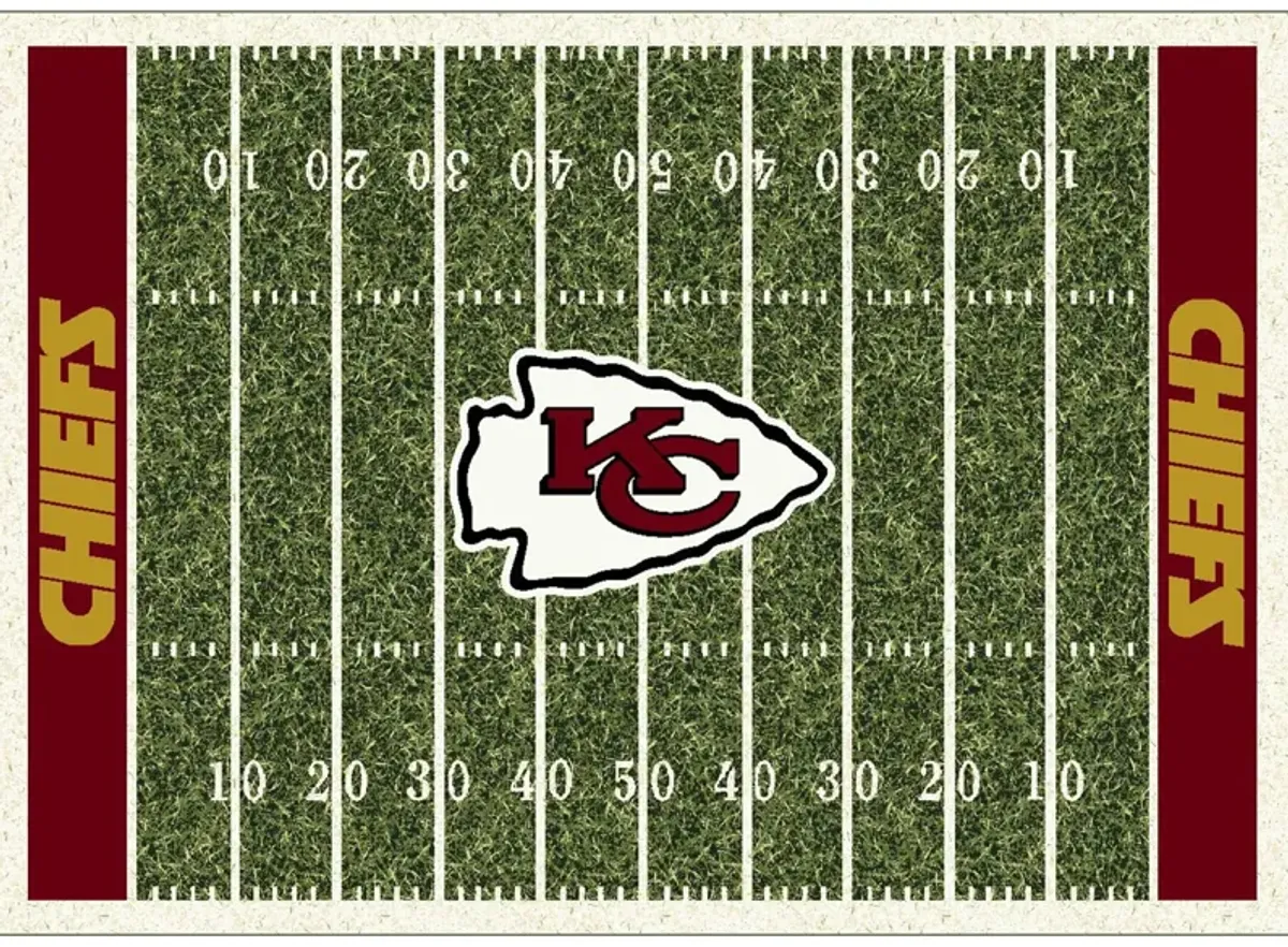 NFL Homefield Rug in Kansas City Cheifs by Imperial International