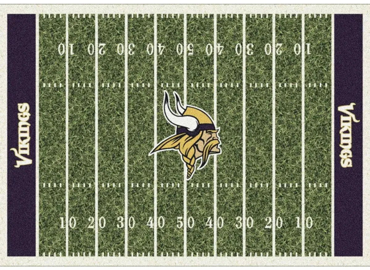 NFL Homefield Rug in Minnesota Vikings by Imperial International