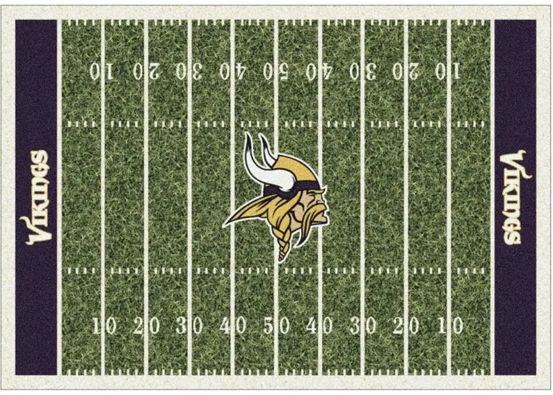 NFL Homefield Rug in Minnesota Vikings by Imperial International