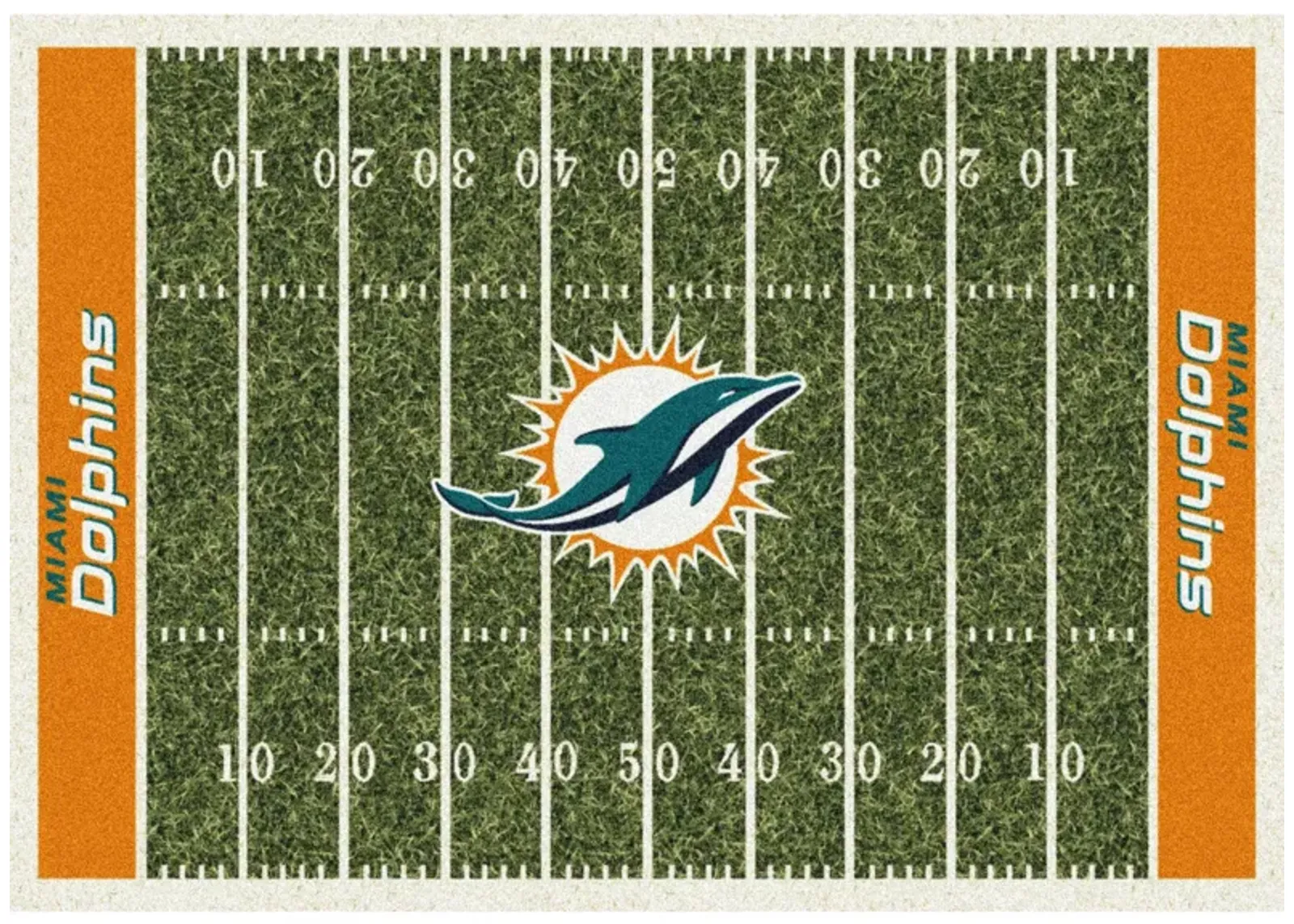 NFL Homefield Rug in Miami Dolphins by Imperial International