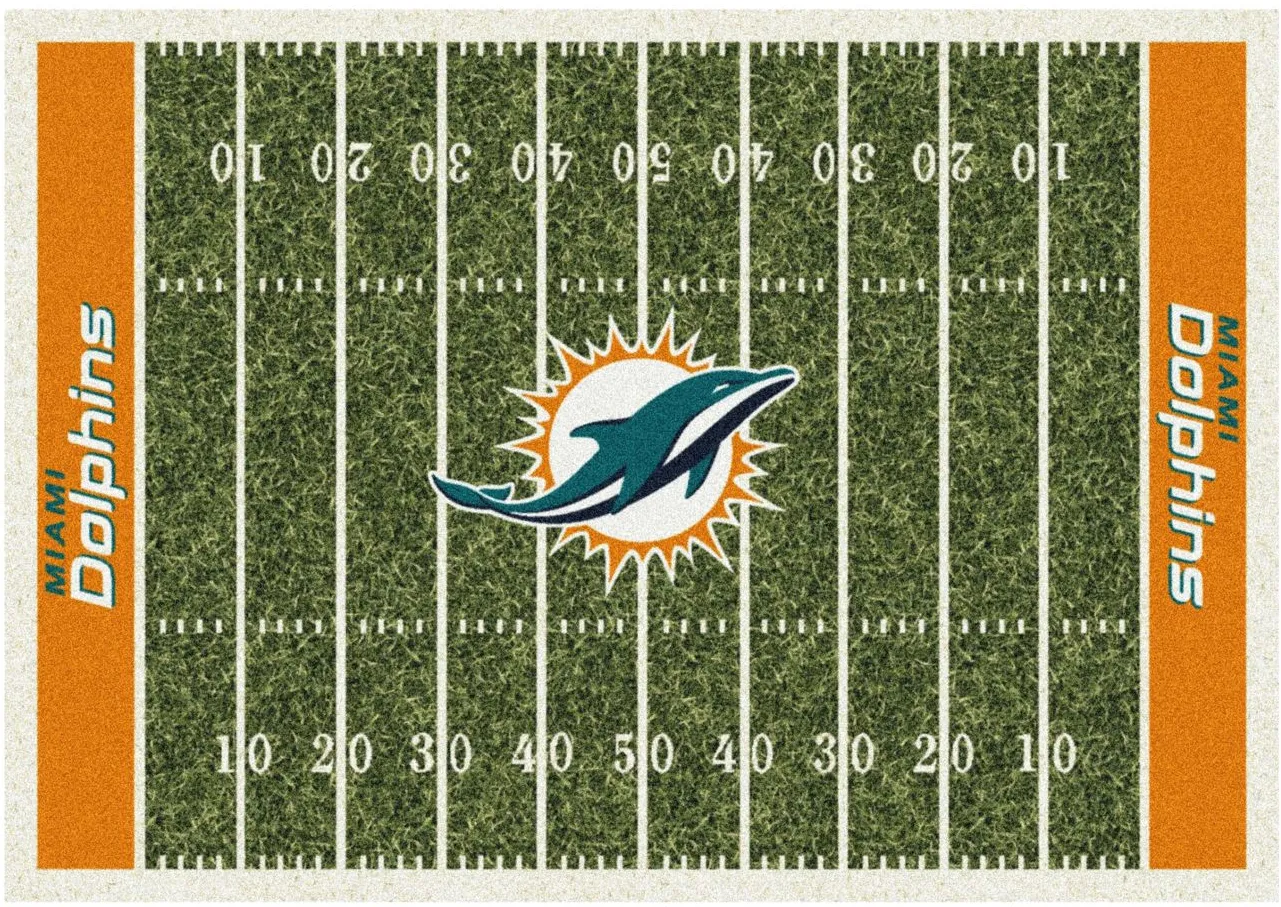 NFL Homefield Rug in Miami Dolphins by Imperial International