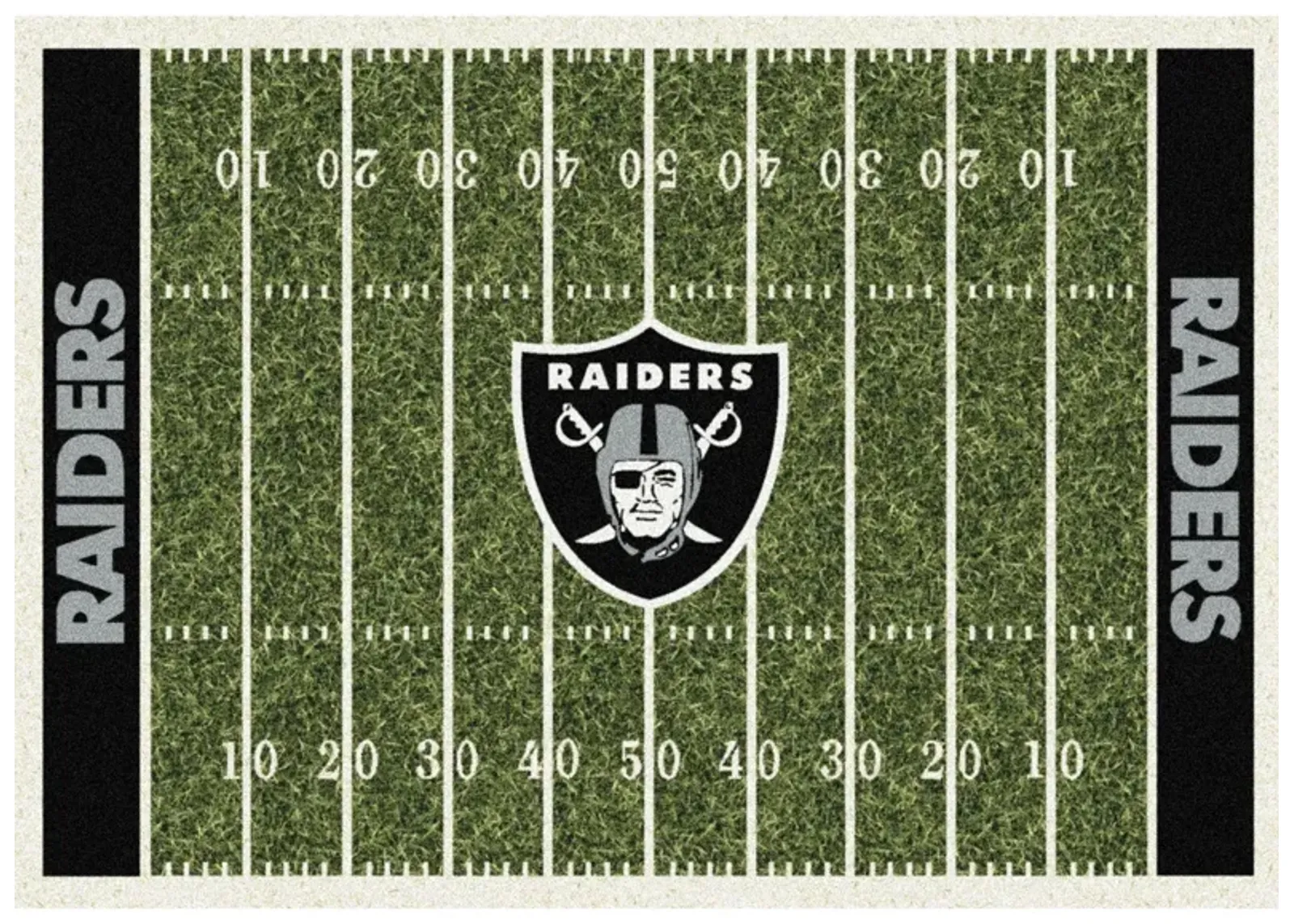 NFL Homefield Rug in Las Vegas Raiders by Imperial International