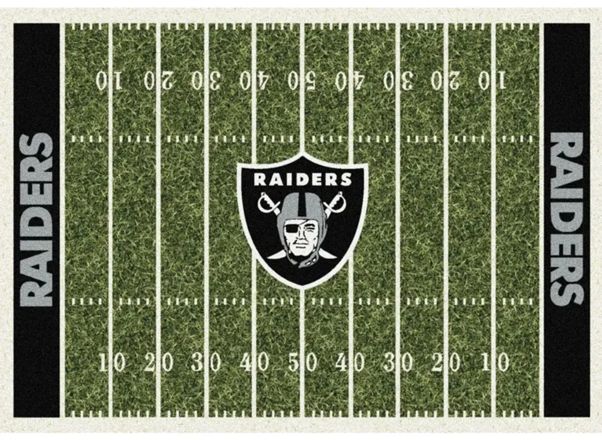 NFL Homefield Rug in Las Vegas Raiders by Imperial International