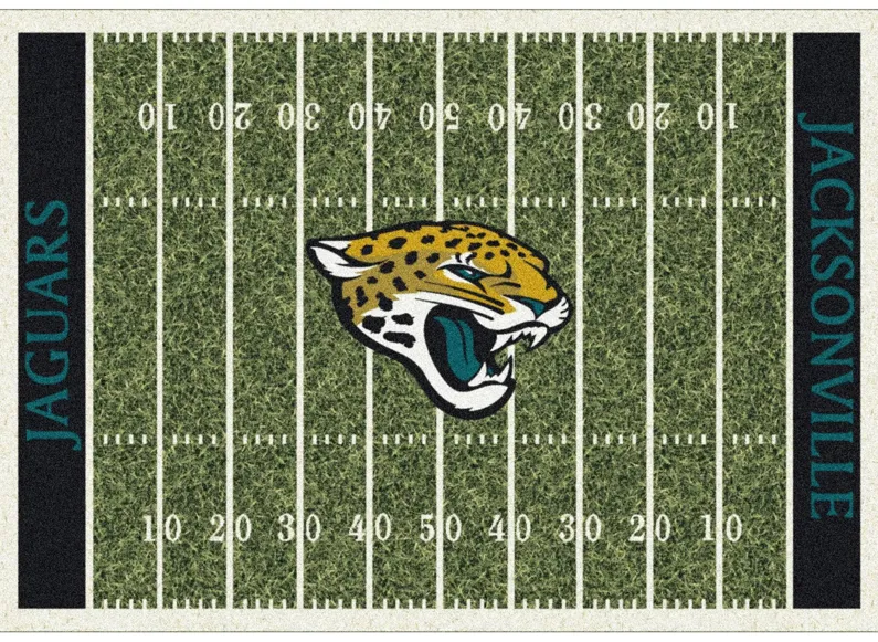 NFL Homefield Rug in Jacksonville Jaguars by Imperial International