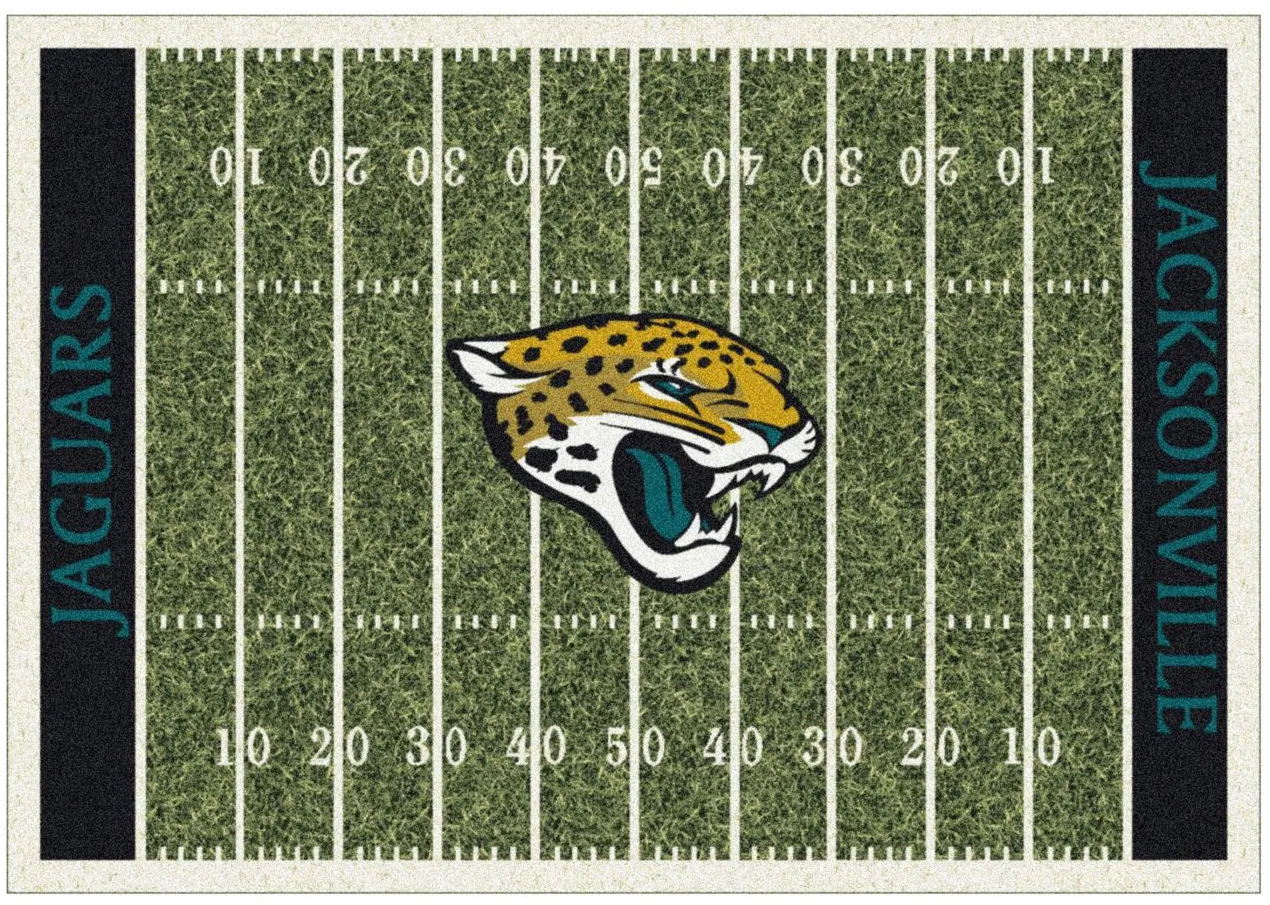 NFL Homefield Rug in Jacksonville Jaguars by Imperial International