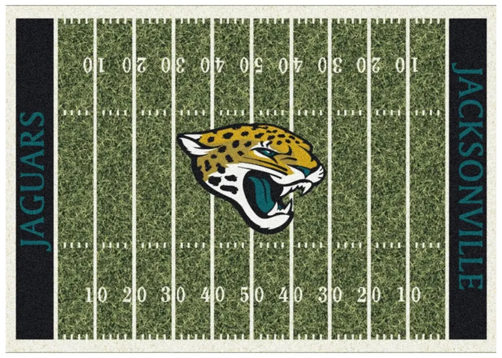 NFL Homefield Rug in Jacksonville Jaguars by Imperial International