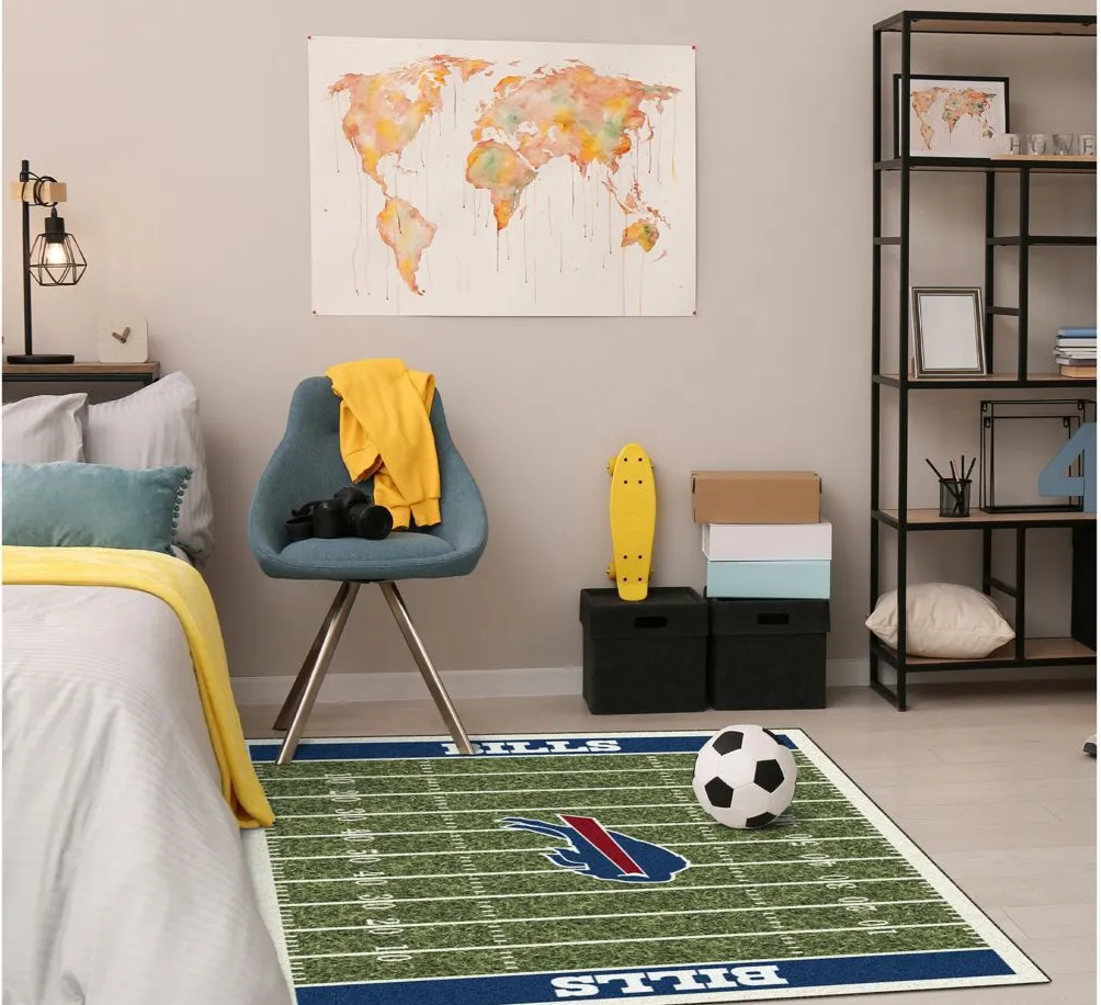 NFL Homefield Rug in Buffalo Bills by Imperial International