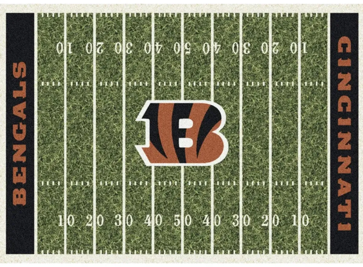 NFL Homefield Rug in Cincinnati Bengals by Imperial International