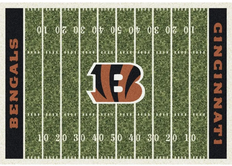 NFL Homefield Rug in Cincinnati Bengals by Imperial International