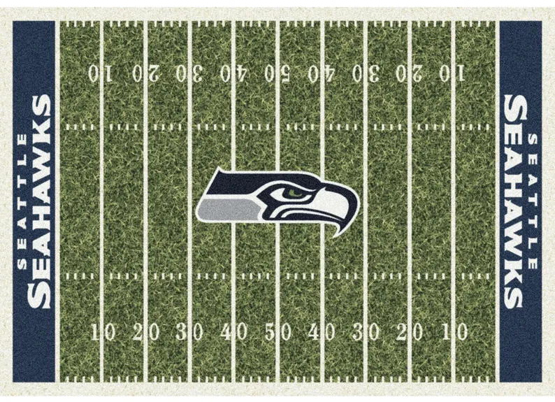 NFL Homefield Rug in Seattle Seahawks by Imperial International