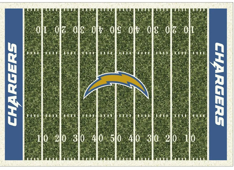 NFL Homefield Rug in Los Angeles Chargers by Imperial International