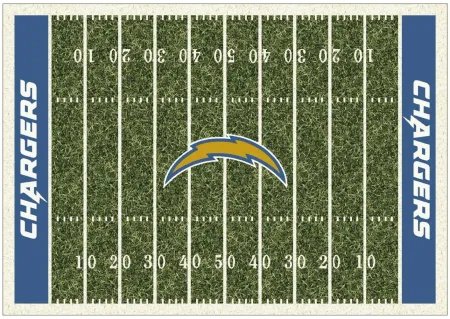 NFL Homefield Rug in Los Angeles Chargers by Imperial International