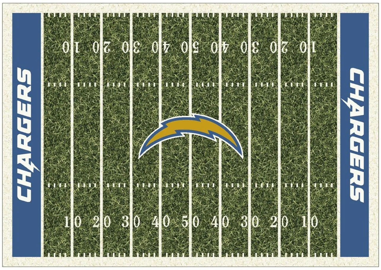 NFL Homefield Rug in Los Angeles Chargers by Imperial International