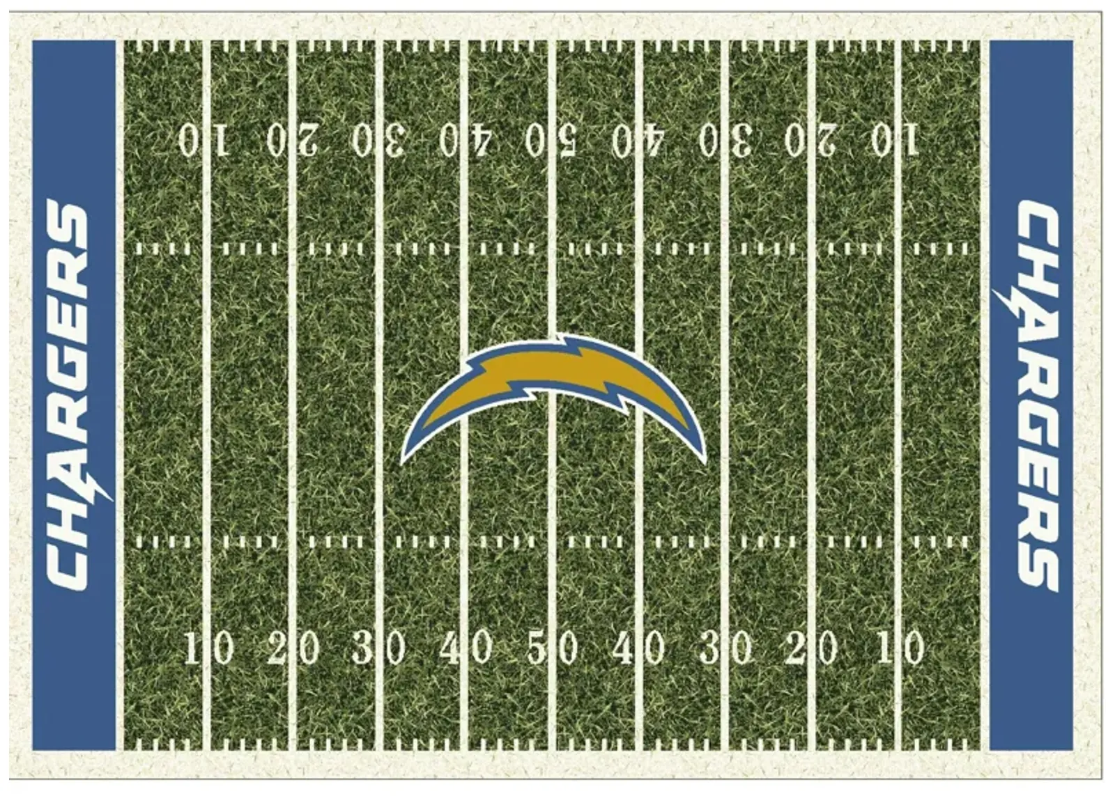 NFL Homefield Rug in Los Angeles Chargers by Imperial International