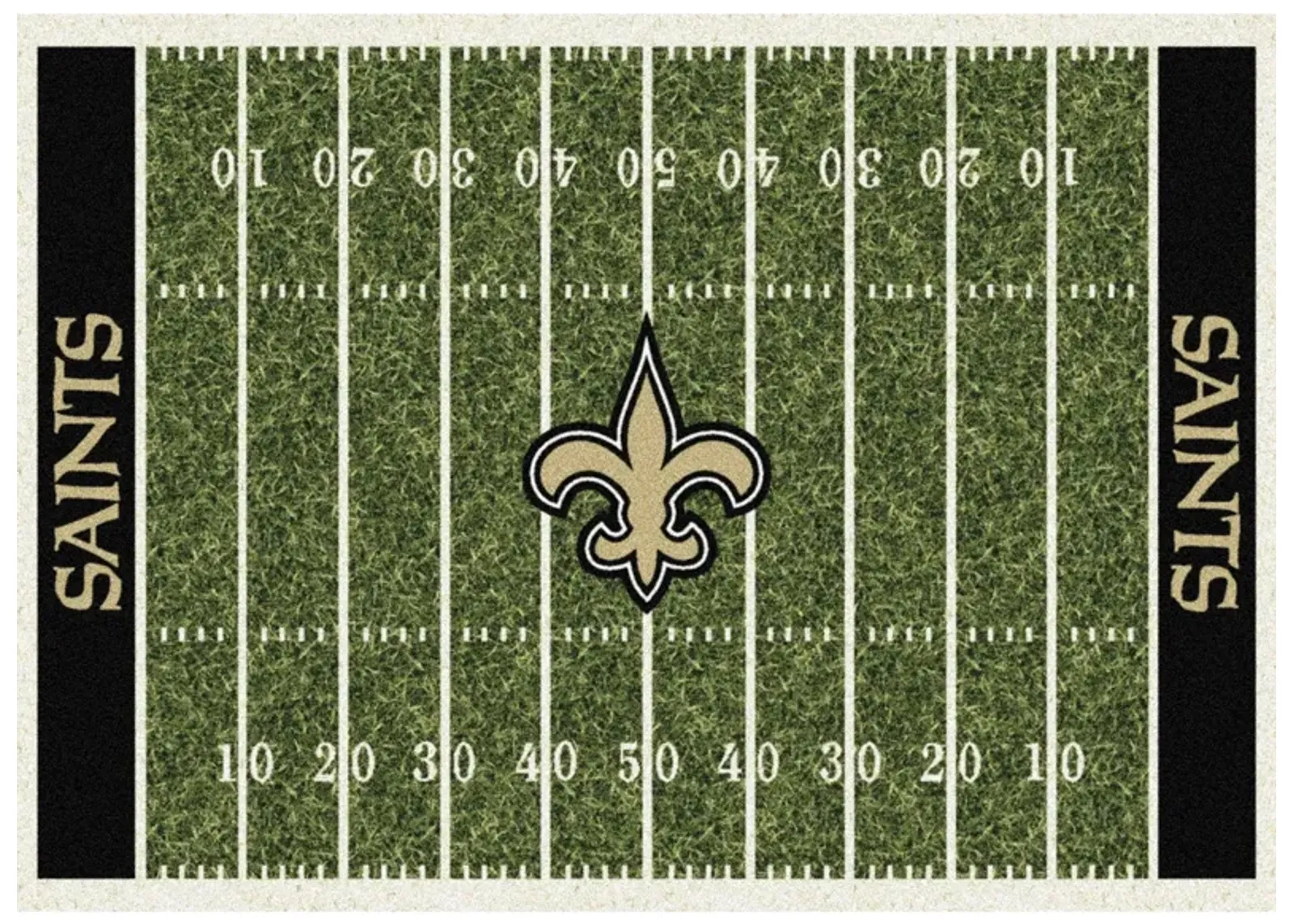 NFL Homefield Rug in New Orleans Saints by Imperial International