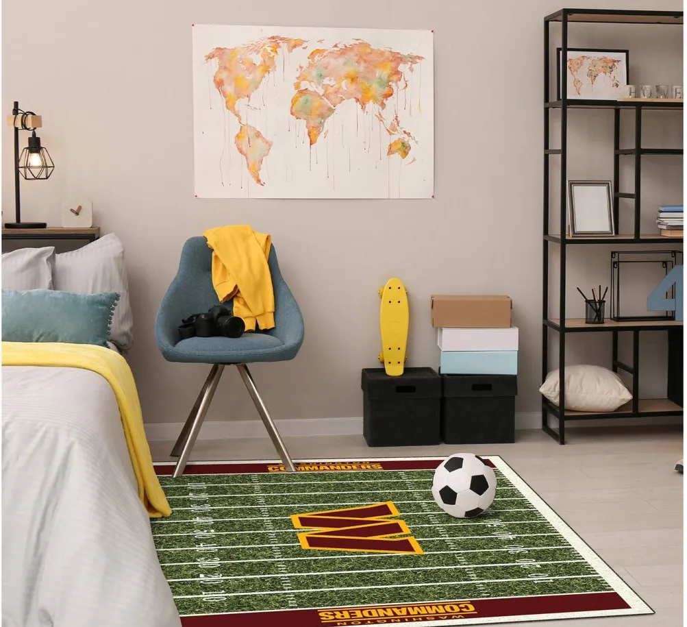 NFL Homefield Rug in Washington Commanders by Imperial International