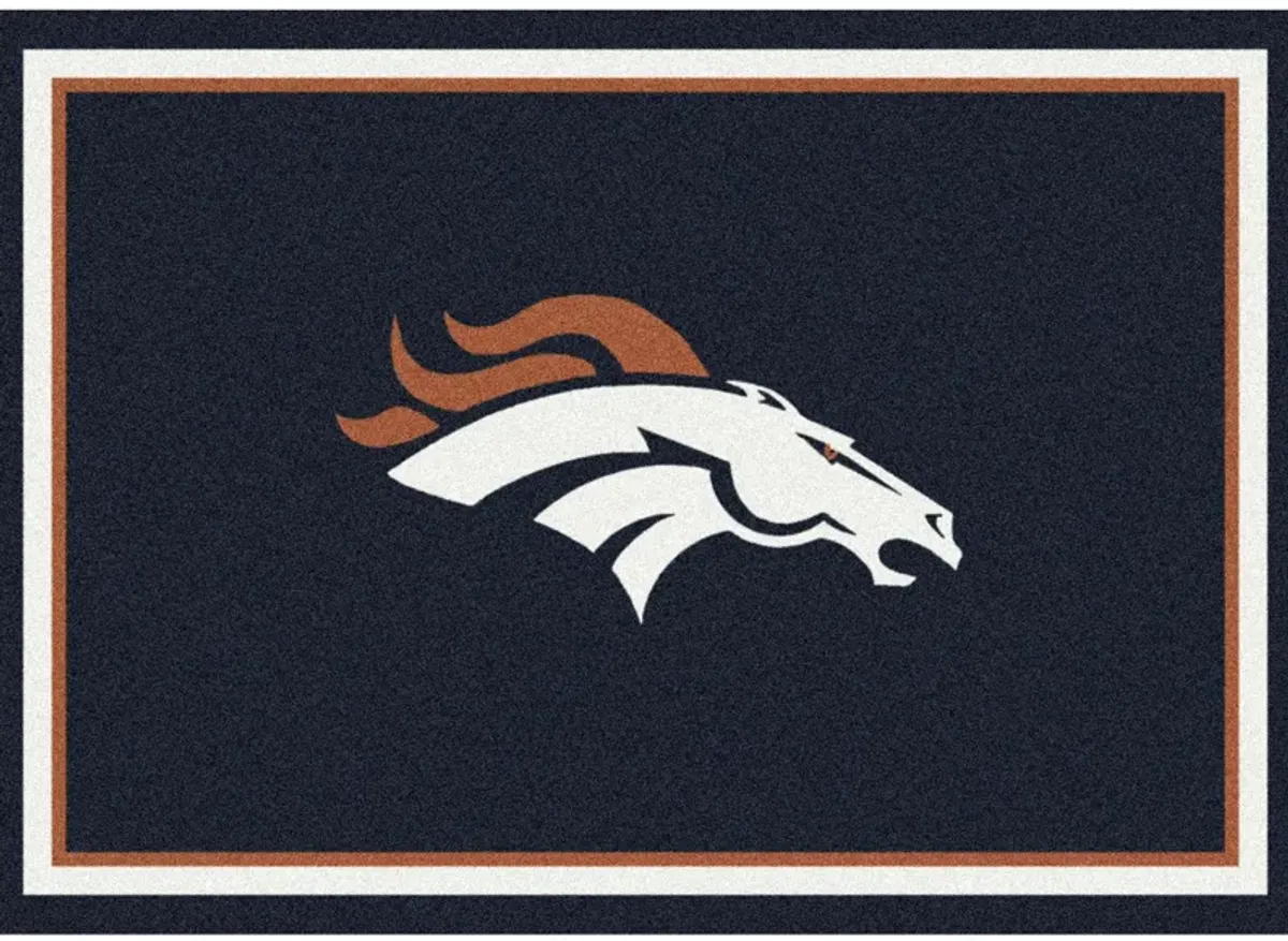 NFL Spirit Rug in Denver Broncos by Imperial International