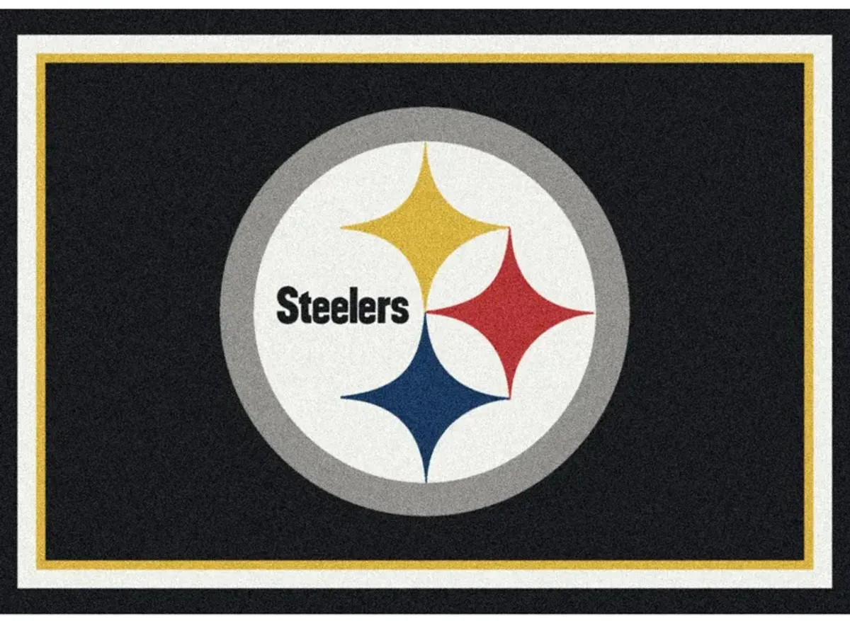 NFL Spirit Rug in Pittsburg Steelers by Imperial International