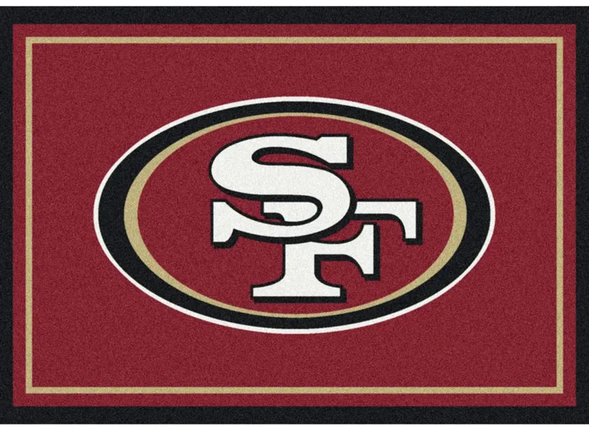 NFL Spirit Rug in San Francisco 49ers by Imperial International